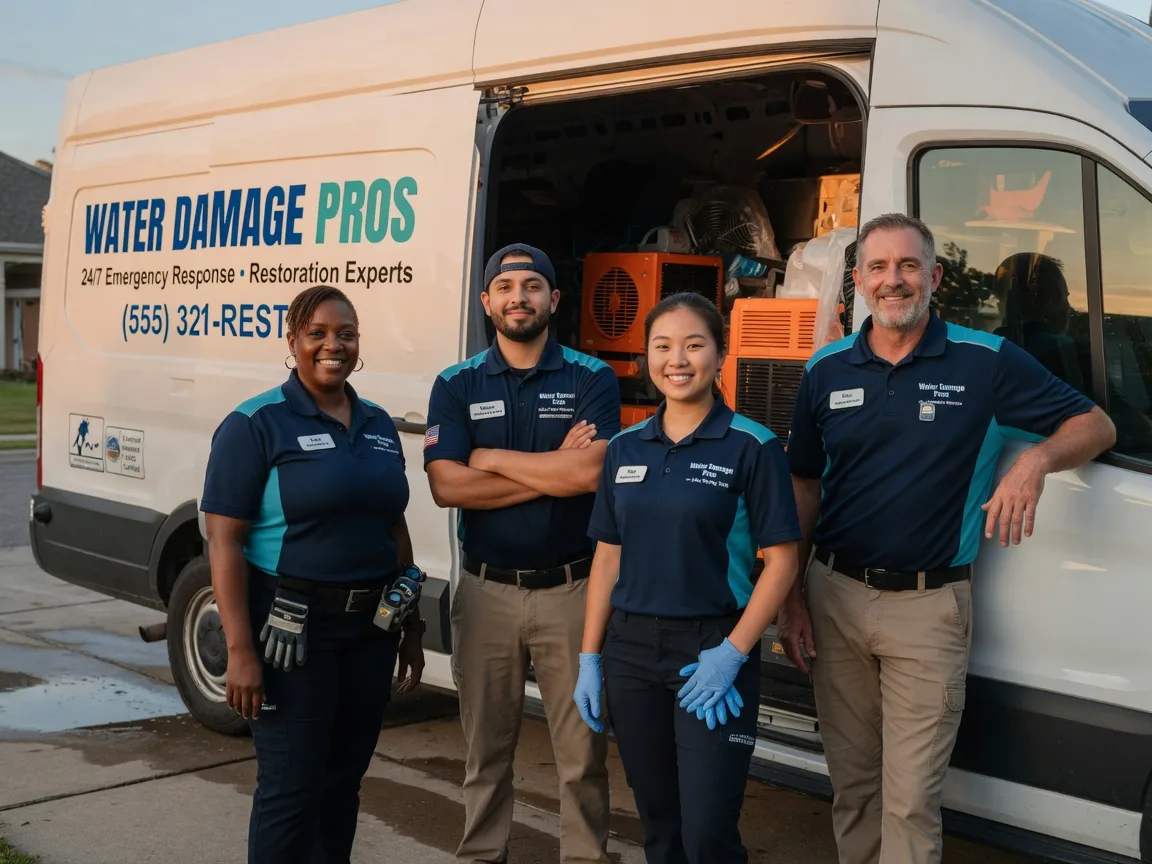 Water Damage Restoration company in Sheridan, TX